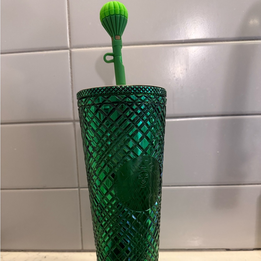 Starbucks Wicked Limited Edition Cup w/ straw cover 🧙🪄